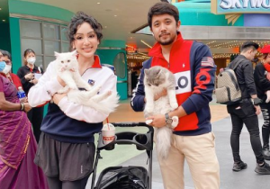 Nadiyah Shahab Dan Suami Angkut Kucing, Macam Bawa Anak Pergi Bercuti