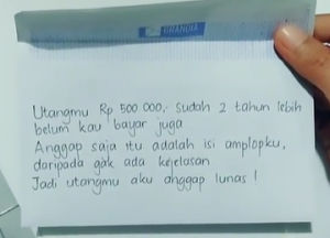 Dua Tahun Hutang Tak Bayar-Bayar, Wanita Bagi Sampul Kosong Di Majlis Kahwin Kawan, "Anggap Je Dah Lunas"