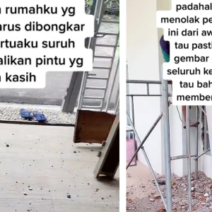 Terpaksa Pecah Rumah Sebab Mentua Buruk Siku Minta Pulangkan Pintu