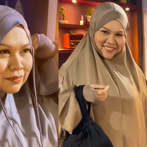 Cantiknya Sherry Alhadad! Tapi Tak Apa Ke Sujud, Kulit Tapak Tangan Tak Sentuh Sejadah?