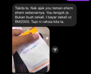 Lelaki Gersang Lama Tak Onani Desak Gadis Video Call,- Sanggup Bayar RM5 Ribu, Dakwa Artis Sendu Pernah Terima Tawarannya