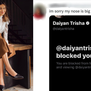 Sekat Akaun Pengguna Media Sosial Tulis Komen Negatif, Netizen Sokong Tindakan Daiyan Trisha