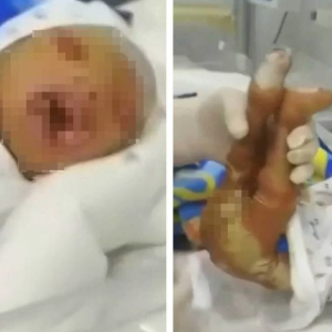 Masalah Genetik, Kulit Kering, Bersisik- Bayi Hasil Sumbang Mahram Mati Beberapa Jam Selepas Lahir