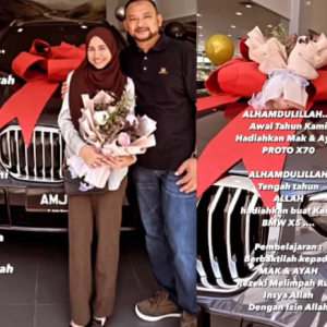 Berkat Belikan Mak Ayah X70, Mila Jirin Berjaya Beli BMW X5 Pula