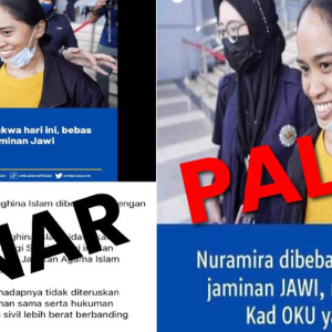 Siti Nuramira Bukan Pemegang Kad OKU - JKM