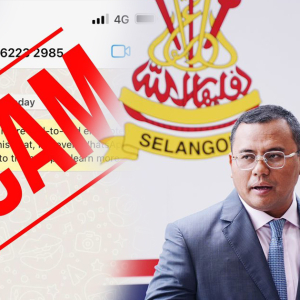 Hati-hati, 'Scammer' Guna Nama Dan Gambar MB Selangor