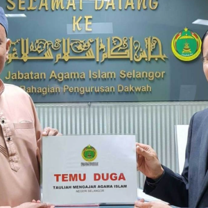 Faizal Ismail Jalani Temu Duga Tauliah Mengajar, Senang Nak bagi Ceramah Di Masjid Dan Surau