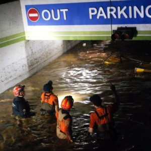 7 Maut Terperangkap Di Tempat Letak Kereta Bawah Tanah Akibat Taufan Hinnamnor