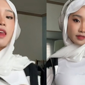 "Nak Cabar Siapa Sebenarnya,"-Influencer Berhijab Buat Hal Lagi, Pakai Baju Jarang Dan Nipis