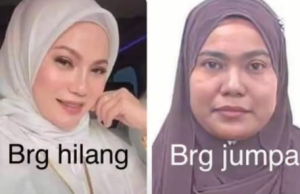 "Patutlah Lambat Jumpa,"-Netizen Persenda Muka Filter Dan Muka Sebenar Azi Mangsa Culik