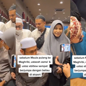 Ustazah Asma Dituduh Tak Jaga Ikhtilat Ketika Bertemu Lelaki Dakwa Cicit Nabi