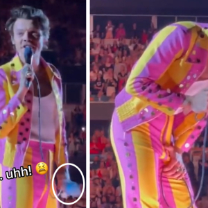 Ouch! Harry Styles Tahan Sakit Botol Dibaling Peminat Kena Anu Masa Buat Persembahan