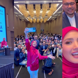 "Bahagia Semalam Bersama Insan-Insan Hebat", Fazura Jadi "Celebrity Appearance" Di Majlis Zurich Takaful