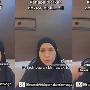 Ustazah Label Suami Dayus Sebab Biarkan Doktor Lelaki Tengok "Bawah Tempat Rahsia" Isteri Ketika Bersalin