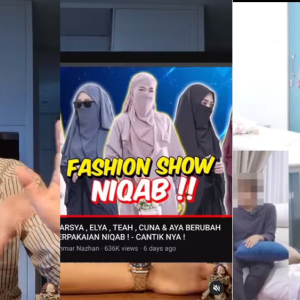 "Antara Perempuan Dan Lelaki Kita Kena "Lower Your Gaze"", Caprice Ulas Isu Youtuber Kena Kecam Buat Konten ‘Review’ Gadis Berniqab ...