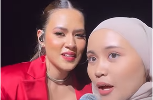 Tuju Lagu Pada Ex, Ramai Bitter Tengok Farisha Iris Boleh Naik Pentas Menyanyi Dengan Raisa