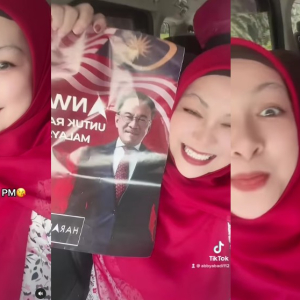 "Yey! Tak Sia-Sia Kena Maki, Demi Malaysia Yang Lebih Baik" - Abby Abadi Kongsi Kegembiraan DSAI Jadi PM