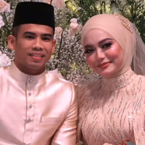 "Semoga Tembak Ke Lobang Yang Tepat,"-Gambar Pernikahan Safawi Rasid Dan Syifa Melvin Dipenuhi Komen Lucah