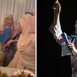 Netizen Terhibur Tengok Kecomelan Dr Wan Azizah Suka Kipas Orang