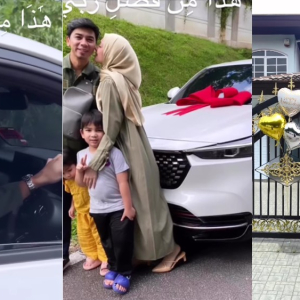 "Suka Tengok Pasangan Ini. Beli Kereta Biasa-Biasa Pun Dah Bersyukur" Amar Baharin Dan Amyra Rosli Dipuji Netizen