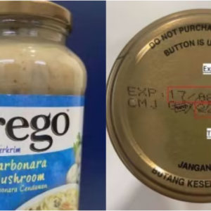 Keluar Bau Tak Menyenangkan, Singapura Tarik Balik Penjualan Sos Pasta Carbonara Prego