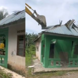 Meraung Tengok Jentolak Roboh Rumah Depan Mata- Dah 40 Tahun Duduk Atas Tanah TOL, Tiba-Tiba Dihalau