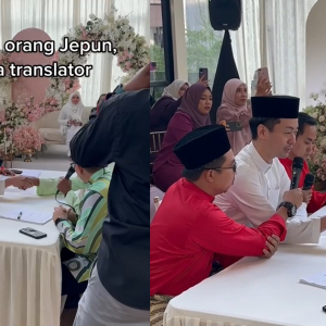 Nikah Dengan Orang Jepun Kena Pakai Translator, Netizen Risau Siapa Yang Jadi Suaminya?