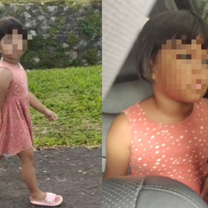 Budak Perempuan Lima Tahun Merayau-Rayau Seorang Diri Di Melaka, Main Masuk Je Dalam Kereta Orang Tak Kenal