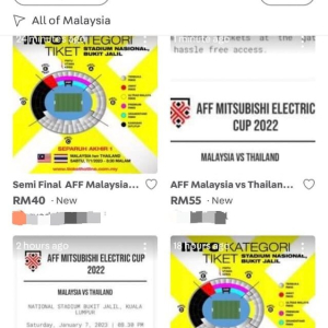 Ulat Tiket Dah Mula Operasi