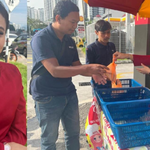 Nasi Lemak Laku Keras Sebab Yang Jual Cantik, Ada Yang Sangggup Datang Dari Perak Untuk Rasa