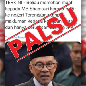 Anwar Tak Minta Maaf Kepada MB Terengganu