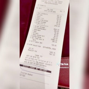 Pelanggan Terkejut Dicaj RM37,147 Ketika Makan Di Restoran Salt Bae Di Dubai