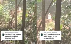 Pendaki Tak Sengaja Rakam Gambar Kuntilanak Di Gunung