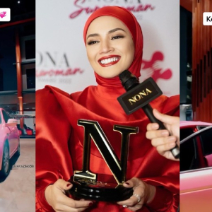 "Fazura Pun Pakai Proton Perdana Je. Very Humble Betul Kan Dia"", Netizen Puji Fazura Naik Perdana Ketika Nona Superwoman Award 2022