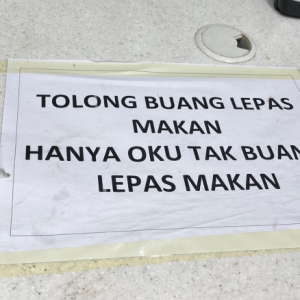 "Hanya OKU Tak Buang Lepas Makan," Kedai Serbaneka Popular Didakwa Hina Golongan OKU Pengotor