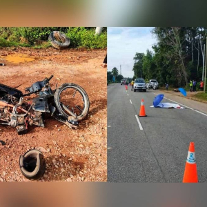 Motor Remuk, Penunggang Maut Digilis Lepas Terlanggar SUV