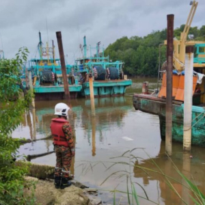 Penagih Dadah Wanita Jatuh Sungai Ketika Serbuan Dikhuatiri Lemas