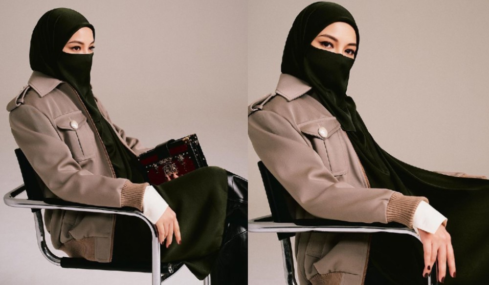 "Dah Pakai Niqab Pun Masih Layak Jadi Model LV.. Proud Of You Lofa", Netizen Bangga Dengan Pencapaian Neelofa