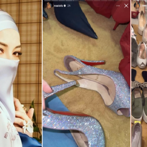 "Saya Ada LV, Balenciaga, Prada Dan Banyak Lagi.. Ada Harga RM14,000 Tapi Nak Jual RM1,000 je.." Neelofa Nak Jual Koleksi Kasut Preloved Berjenama ... ...