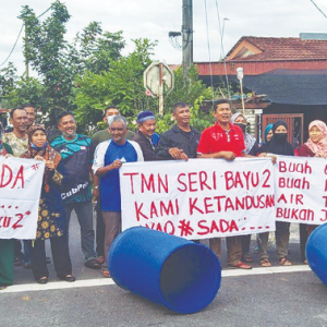 Dah 4 Tahun Penduduk Di Sungai Petani Menderita Tak Ada Air Bersih