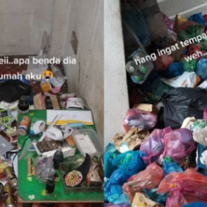 Rumah Sewa Dah Macam Tapak Pelupusan, Pelik Macam Mana Penyewa Boleh Hidup Bergelumang Dengan Sampah