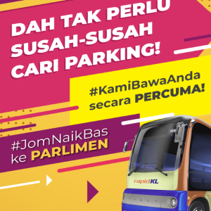 Bas Perantara Percuma Kurangkan Kesesakan Di Parlimen