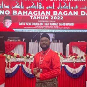 Penyampai Radio Optimis Menang Tanding Exco Pemuda UMNO Bahagian Bagan Datuk