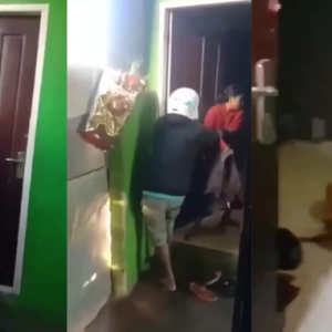 Suami Lari Lintang-Pukang, Isteri Mengamuk Serbu Rumah Penyondol