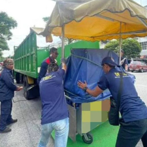 Gerai Ditinggal Tepi Jalan, Laluan Pejalan Kaki Disita DBKL