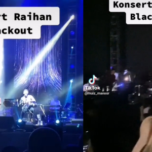 Sebak, Meremang Tengok Aura Raihan Walaupun Bergelap Konsert Blackout