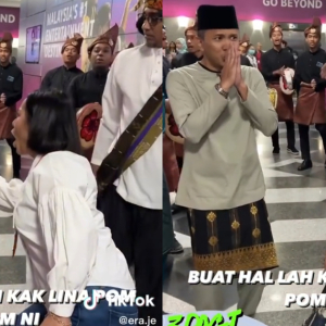 Buat Hal Betullah Kak Lina Ni! Kesian Beto Melatah, Kena Lari Dari Dicuit Pinggang