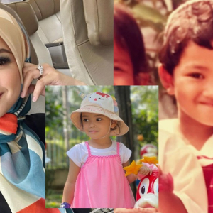 "Ingatkan Nyamma", Fazura Kongsi Gambar Masa Kecil, Ramai Puji Comel Dan Cakap Muka Sama Dengan Anaknya, Fatima