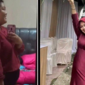 Niat Nak Turut 30kg Je, Wanita Turun Berat Sampai 52kg Supaya Teman Lelaki Menyesal