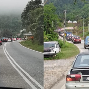 Tular Gambar 'Jem' Selepas Jalan Gua Musang Ditutup, Orang Pantai Timur Resah Nak Balik Raya -Berapa Puluh Jam Baru Sampai Ni?